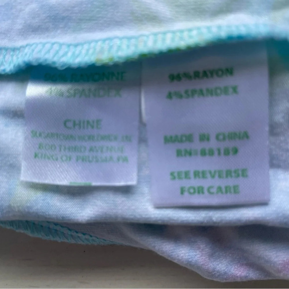 Lilly Pulitzer Analee Tropical Ruffle Romper What A Lovely Place 33087 - Picture 10 of 10